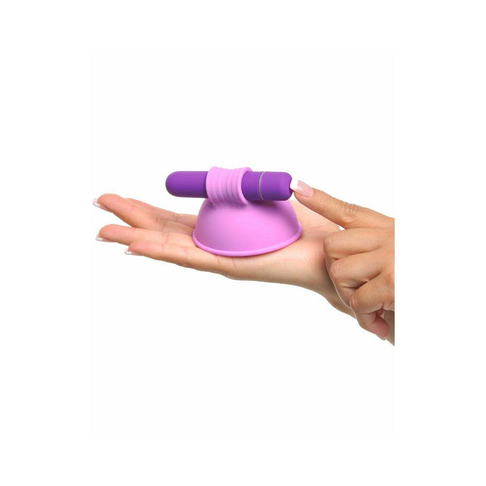 Pipedream Fantasy For Her Silicone Vibrating Breast Suck-Hers Purple