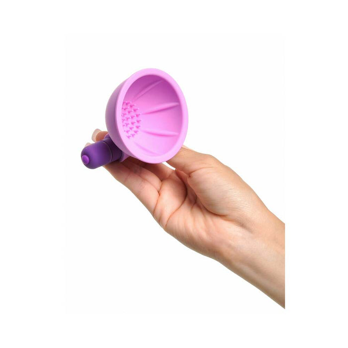 Pipedream Fantasy For Her Silicone Vibrating Breast Suck-Hers Purple