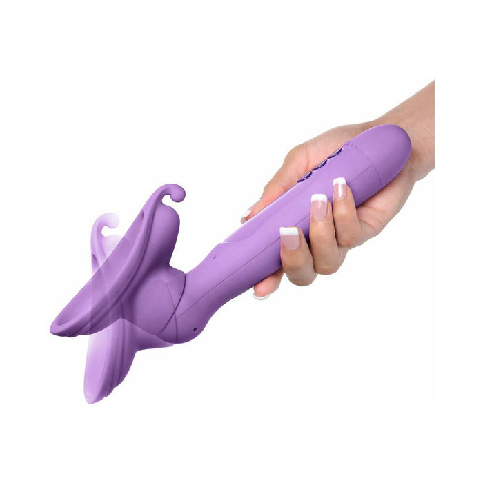 Pipedream Fantasy For Her Vibrating Roto Suck-Her Silicone Vulva Pump Purple