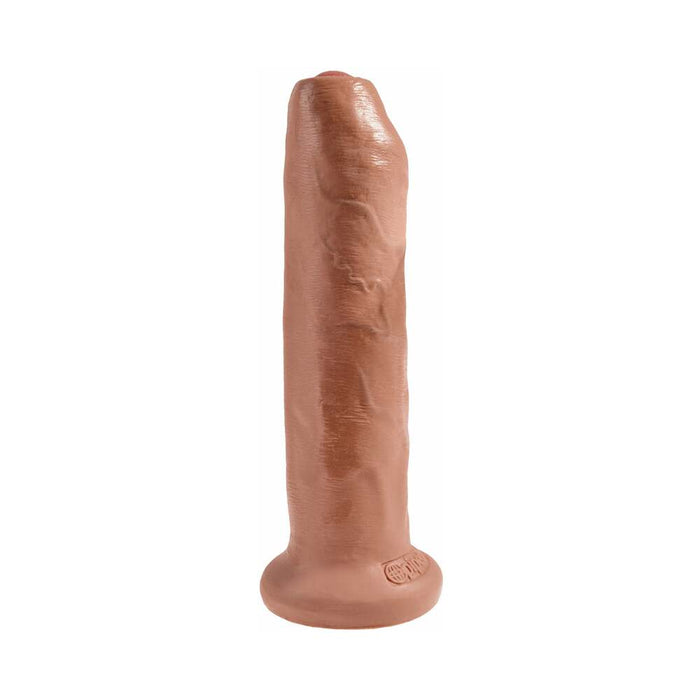 Pipedream King Cock 7 in. Uncut Cock Realistic Dildo With Moveable Foreskin & Suction Cup Tan