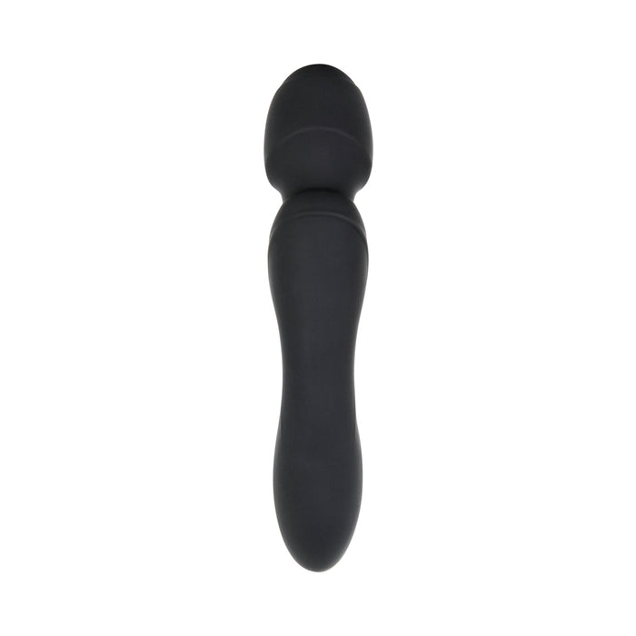Evolved Wanderlust Rechargeable Dual-Ended Silicone Wand Vibrator Black