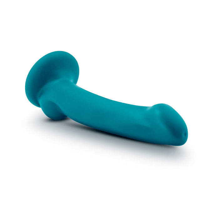 Blush Temptasia Reina 7 in. Silicone Dildo with Suction Cup Teal