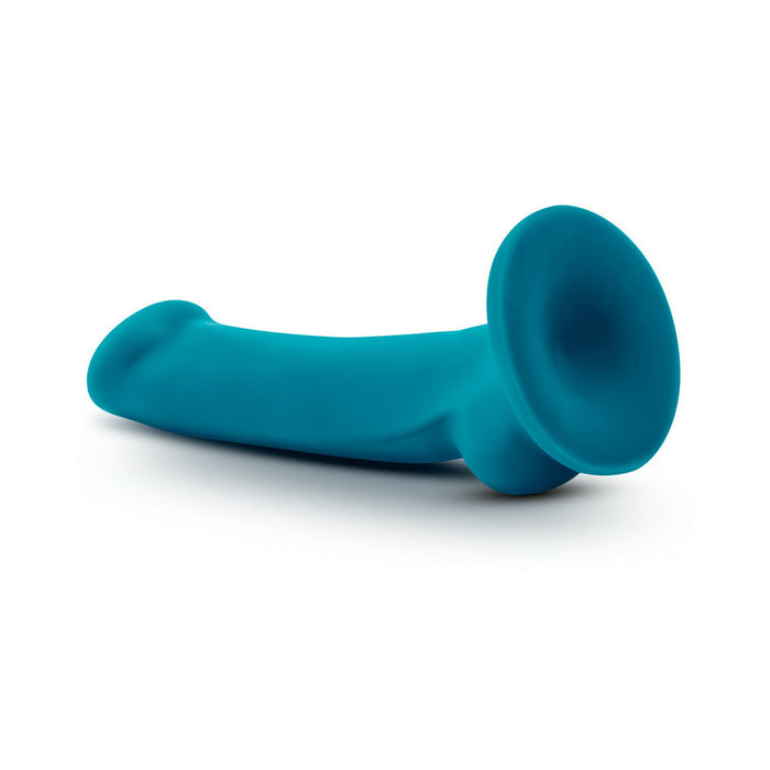 Blush Temptasia Reina 7 in. Silicone Dildo with Suction Cup Teal