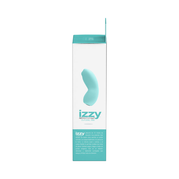 VeDO Izzy Rechargeable Clitoral Vibe - Tease Me Turquoise