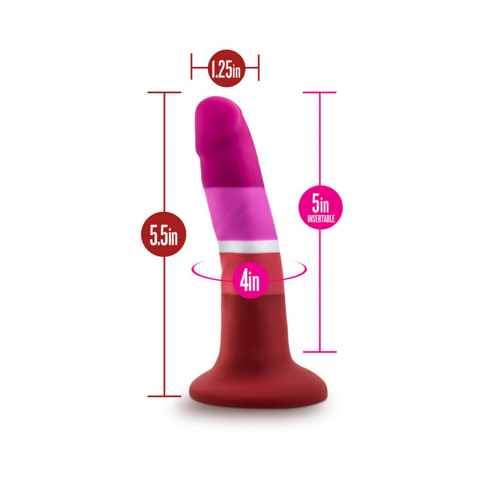 Avant Pride P3 Beauty 5.5 in. Silicone Dildo