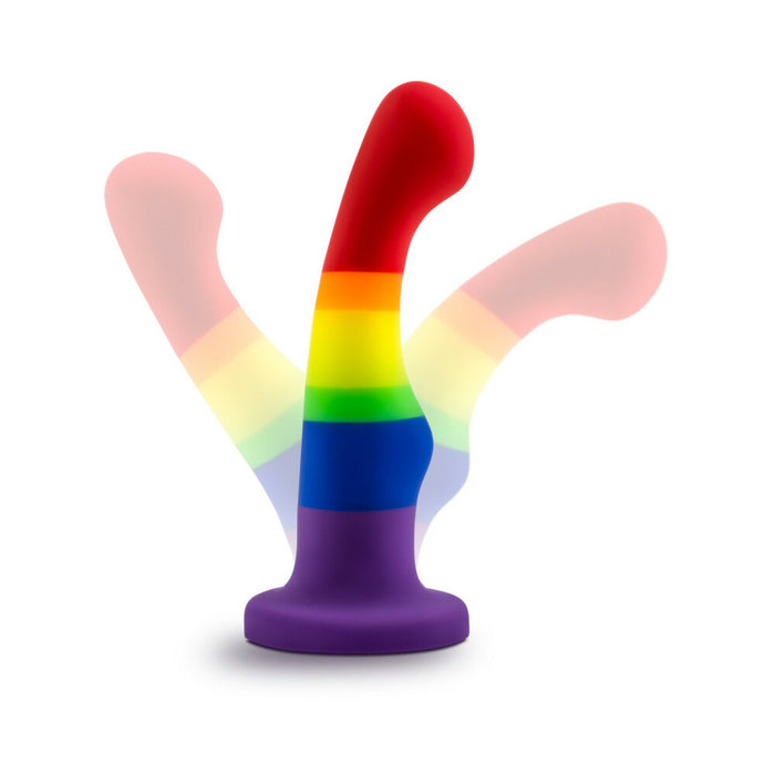 Blush Avant Pride P1 Freedom 6 in. Silicone Dildo with Suction Cup