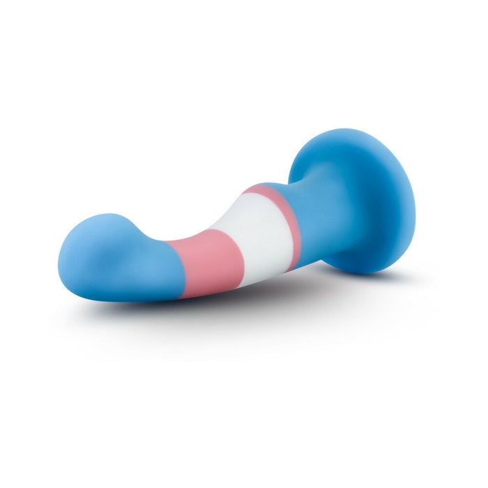 Blush Avant Pride P2 True Blue 6 in. Silicone Dildo with Suction Cup