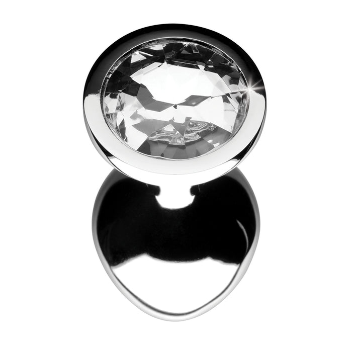 Booty Sparks Clear Gem Anal Plug Medium