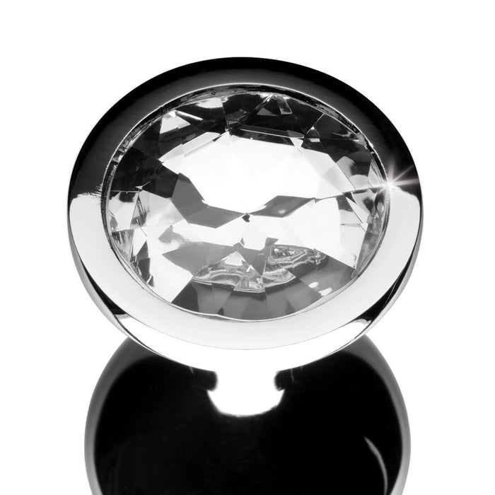 Booty Sparks Clear Gem Anal Plug Medium