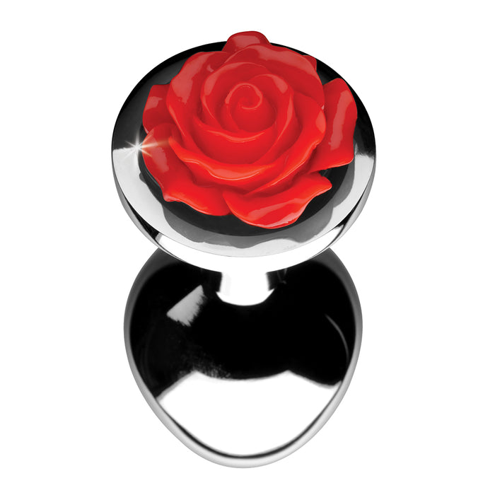 Booty Sparks Red Rose Anal Plug Medium