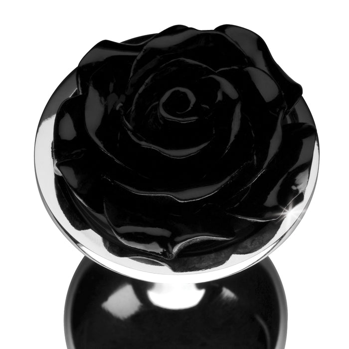 Booty Sparks Black Rose Anal Plug Small