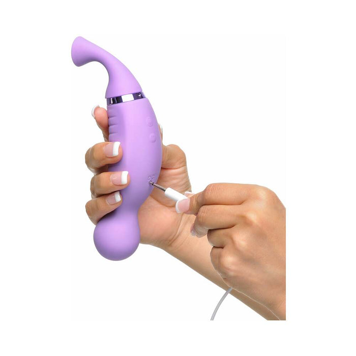 Pipedream Fantasy For Her Ultimate Climax-Her Dual Stimulator Purple