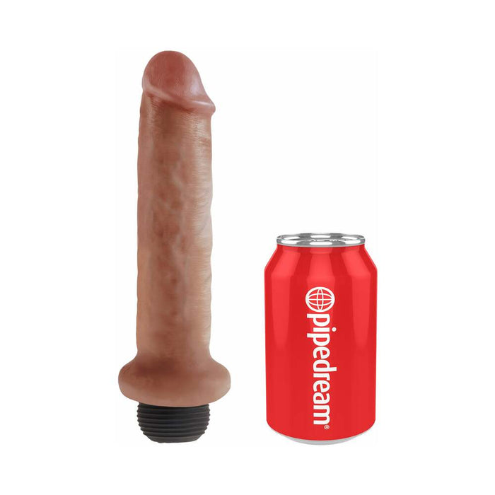 King Cock 7 in. Squirting Cock Realistic Dildo Tan