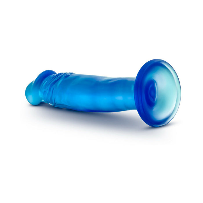 Blush B Yours Sweet n' Small 6 in. Dildo with Suction Cup Blue