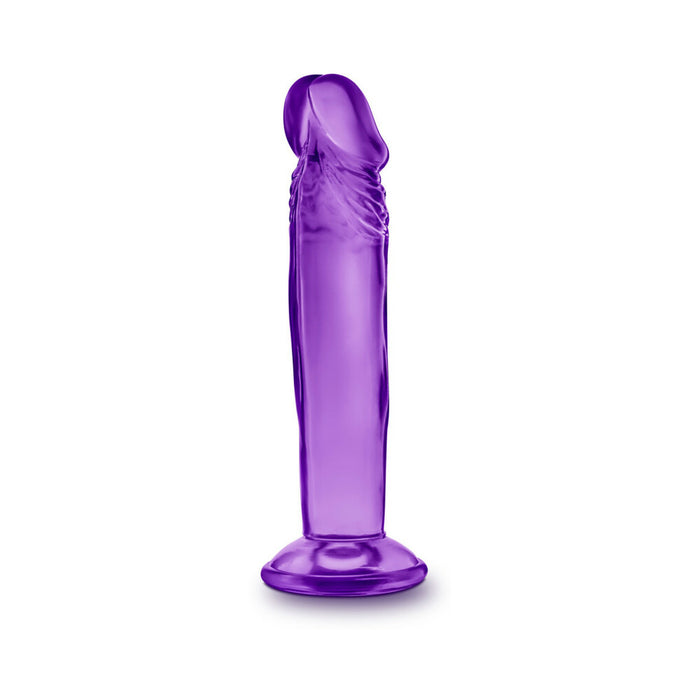 Blush B Yours Sweet n' Small 6 in. Dildo with Suction Cup Purple