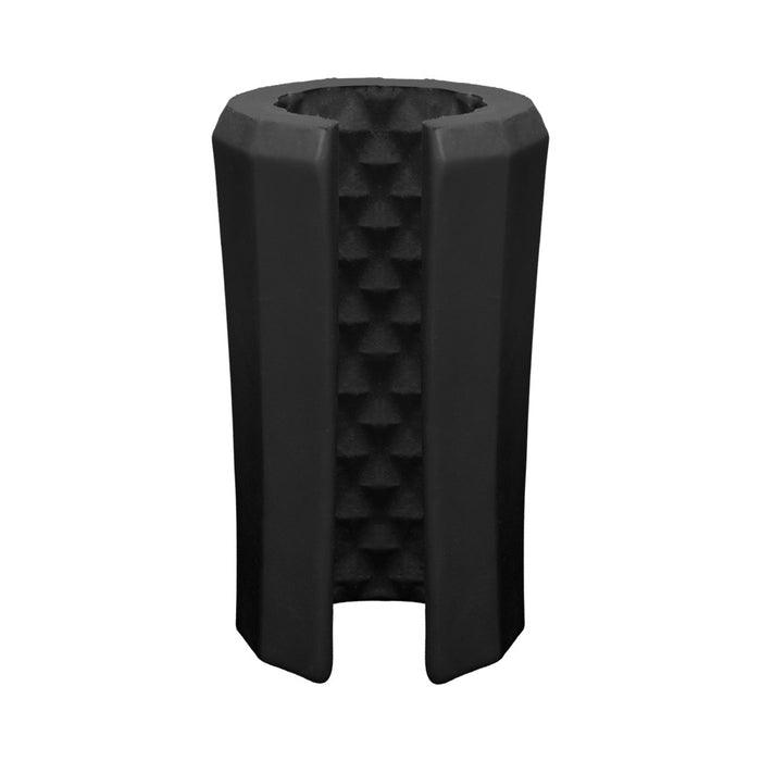 OptiMALE TRUSKYN Silicone Stroker Beaded Black