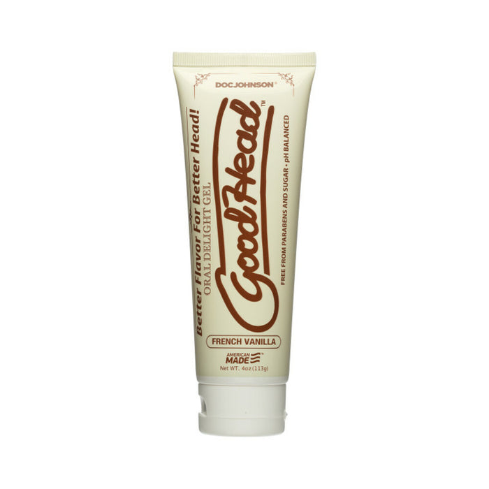 GoodHead Oral Delight Gel 4 oz Tube French Vanilla