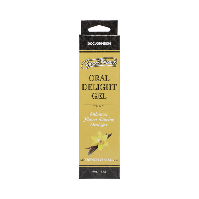 GoodHead Oral Delight Gel 4 oz Tube French Vanilla