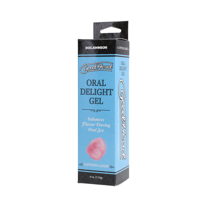 GoodHead Oral Delight Gel 4 oz Tube Cotton Candy
