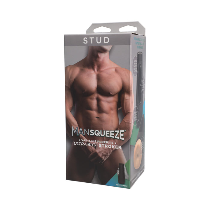 Man Squeeze Stud Ass Vanilla