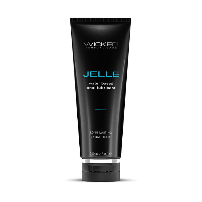 Wicked Jelle Water-Based Anal Lubricant 8 oz.
