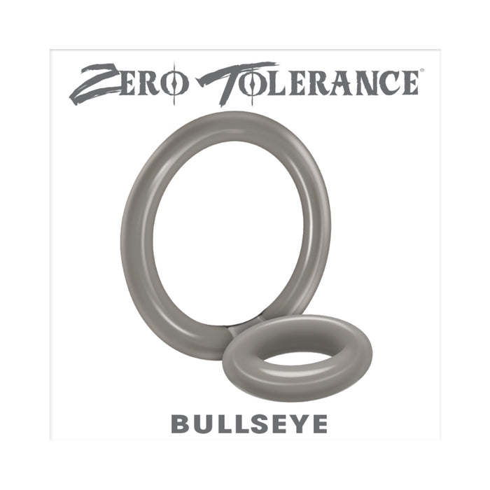 Zero Tolerance Bullseye Dual Ring Cockring Smoke