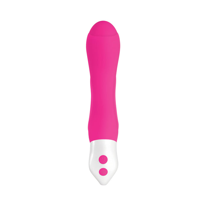 Evolved Buxom G Rechargeable Silicone G-Spot Vibrator Pink