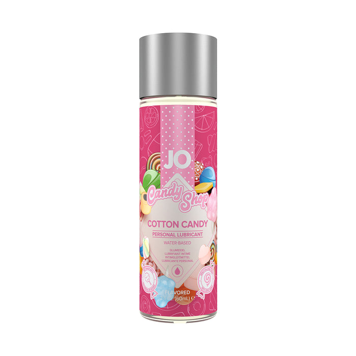 JO Candy Shop Cotton Candy Flavored Water-Based Lubricant 2 oz.
