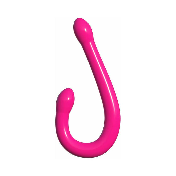 Pipedream Classix Double Whammy 17.25 in. Flexible Dual-Ended Dildo Pink