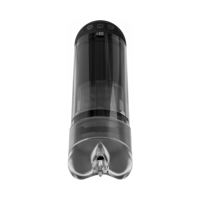 PDX Elite Extender Pro Rechargeable Vibrating Penis Pump Clear/Black