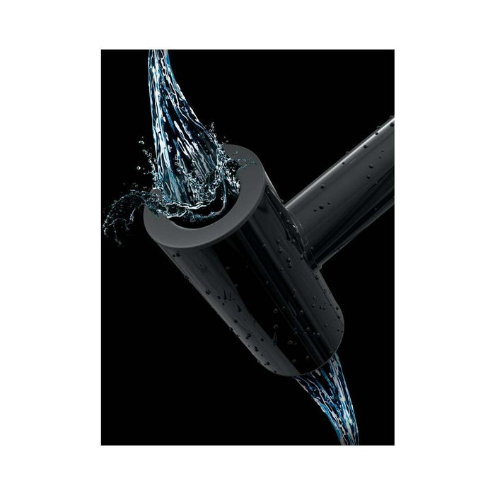 PDX Elite Hydrobator Rechargeable Silicone Vibrating Aquatic Stimulation Stroker Black
