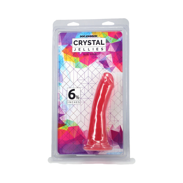 Crystal Jellies - 6.5in Slim Dong Pink