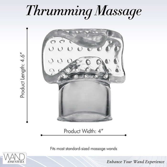 Wand Essentials Vibra-Stroke Wrapped Wand Attachment