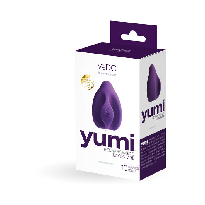 VeDO Yumi Rechargeable Finger Vibe - Deep Purple