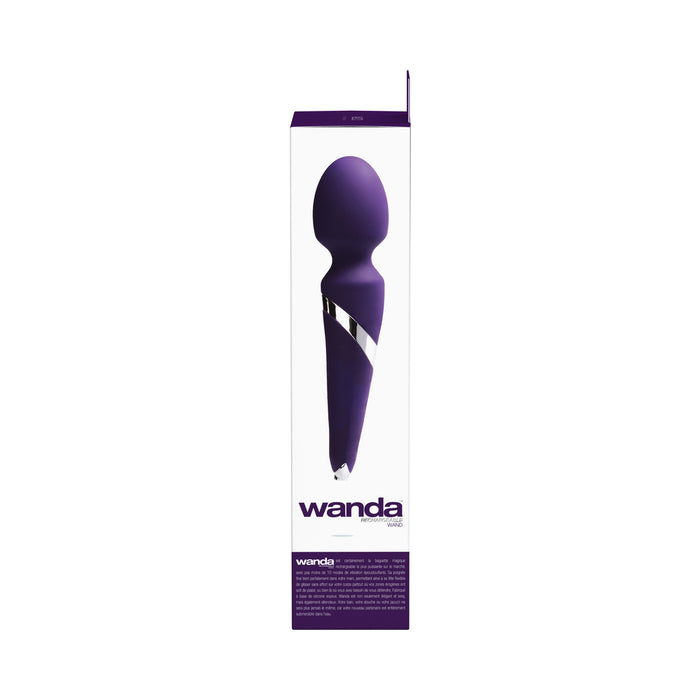 VeDO Wanda Rechargeable Wand Vibe - Deep Purple