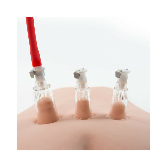 Blush Temptasia Nipple Squeeze Pump System