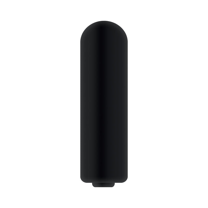 Zero Tolerance Bell Ringer Rechargeable Vibrating Flicking Silicone Cockring Black