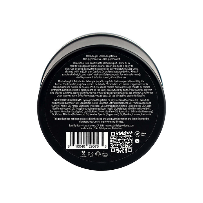 Earthly Body CBD Daily Skin Candle 3-in-1