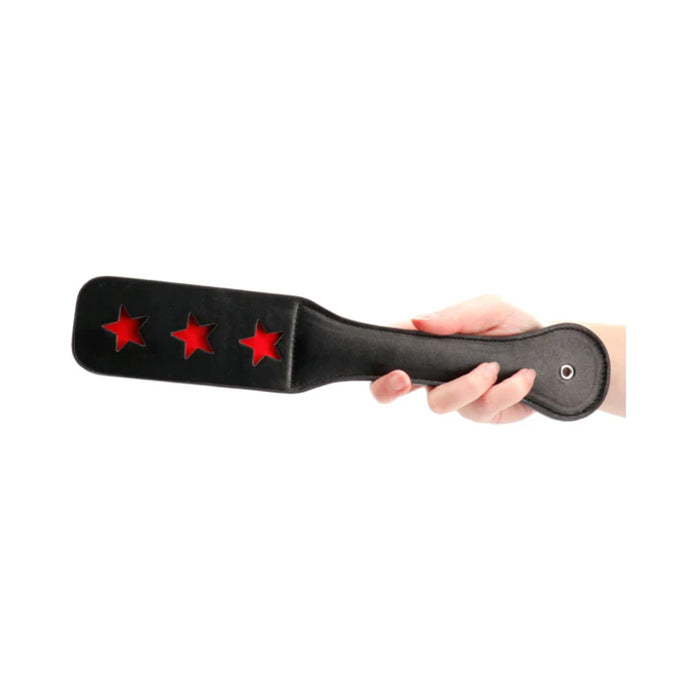 Ouch! Star Pattern Paddle Black