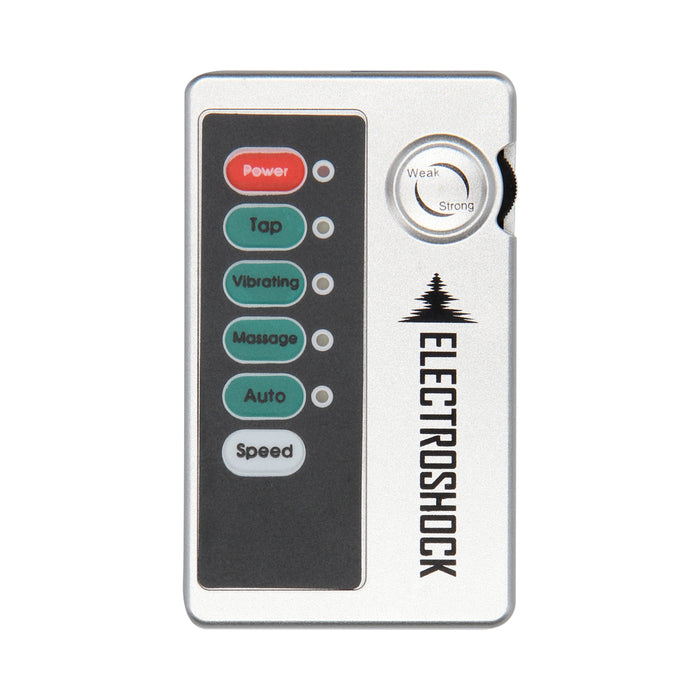 ElectroShock Remote-Controlled E-Stimulation Nipple Suckers White