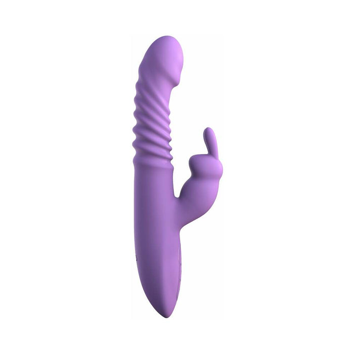 Pipedream Fantasy For Her Rechargeable Her Thrusting Silicone Rabbit Vibrator Purple