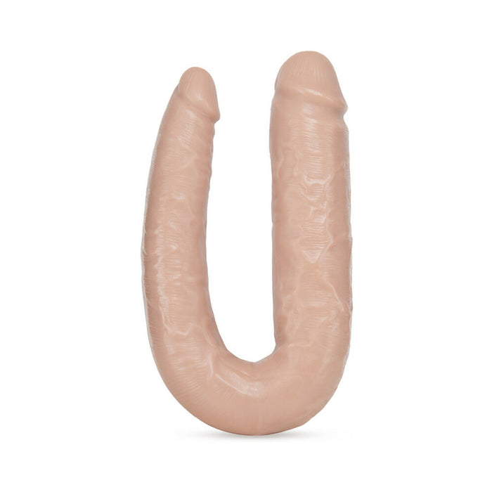 Dr. Skin Dr. Double Realistic 18 in. Dual-Ended Dildo Beige
