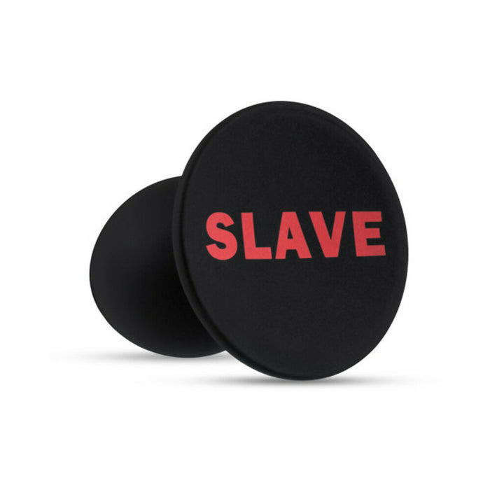 Blush Temptasia 'Slave' Silicone Anal Plug Black