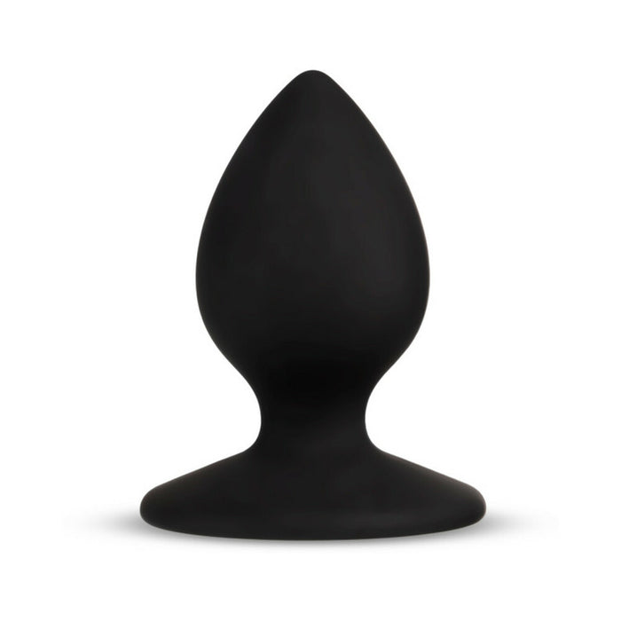 Temptasia 'Slut' Silicone Anal Plug Black