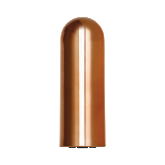 Evolved Glam Squad Rechargeable Bullet Vibrator With 3-Piece Silicone Sleeve Set Black/Copper