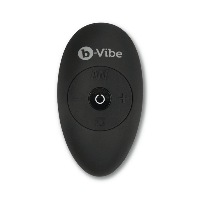 b-Vibe Rimming XL Rotating and Vibrating Remote Control Plug Black