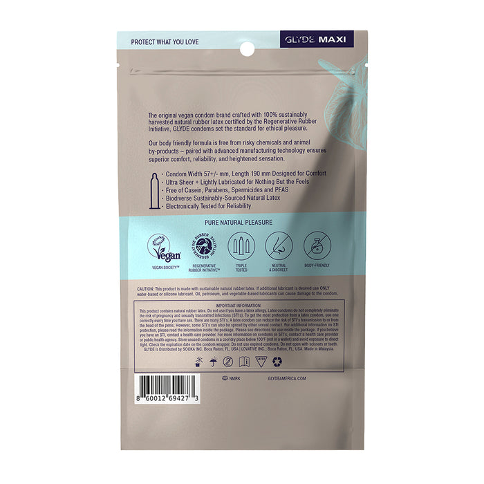 Glyde Maxi Large/Xl 12pk