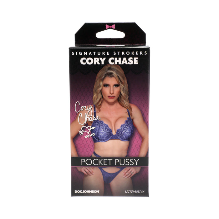 Signature Strokers - Cory Chase ULTRASKYN Pocket Pussy Vanilla