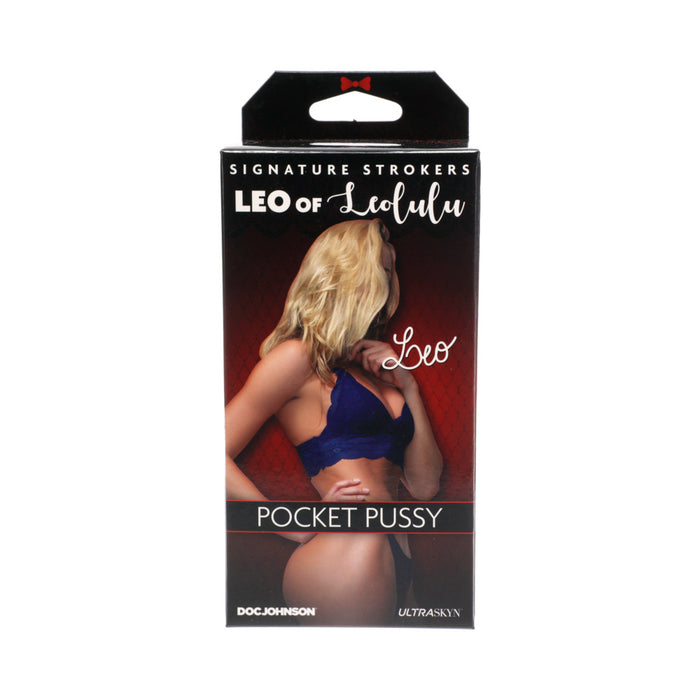 Signature Strokers - Leo of Leolulu - ULTRASKYN Pocket Pussy Vanilla