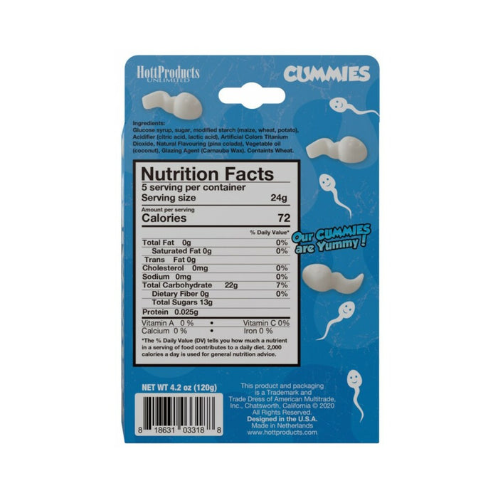 Cummies-Sperm Shaped Gummy